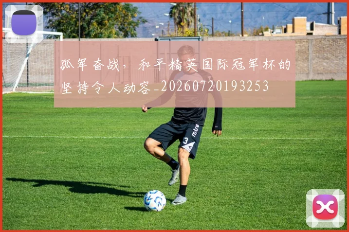 孤军奋战,和平精英国际冠军杯的坚持令人动容_20260720193253