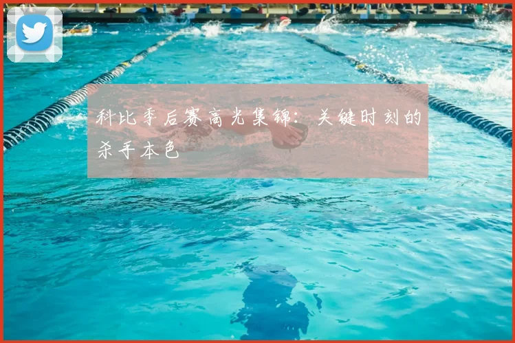 科比季后赛高光集锦：关键时刻的杀手本色